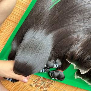 ENVÍO RÁPIDO Cabello Humano Virgen Vietnamita Liso Natural con Cutícula Alineada 100% Real para Pelucas, Cabello para Mujeres Negras - Product Image 6