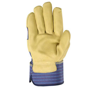 Prix de gros Gants de travail du cuir très exigeants, qualité supérieure, doux, anti-coupure, design personnalisé Gants de travail - Product Image 6