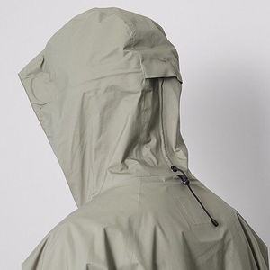 Veste coupe-vent pour homme avec doublure en polaire, logo personnalisé brodé sur le devant, blocs de couleur de haute qualité, vente en gros, boutons recouverts - Product Image 3