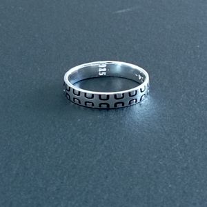 Anillo liso de Plata de Ley 925 sólida, joyería de banda simple hecha a mano para uso diario, proveedor de exportación al por mayor a granel - Product Image 4