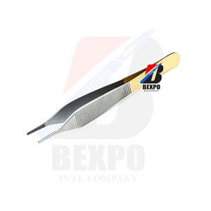 Fórceps de tejido Adson de Color personalizado de alta calidad, Instrumentos dentales dentados rectos TC de 120mm para limpieza y llenado de dientes Manual - Product Image 5