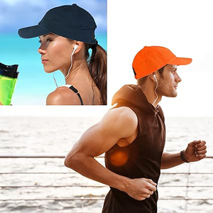 Gorras de béisbol de algodón de camuflaje con logotipo bordado en relieve Ajuste ajustable Sombreros para exteriores inspirados con estilo - Product Image 5