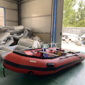 Trung Quốc Nhà sản xuất đánh cá Inflatable thuyền <span class=keywords><strong>tobin</strong></span> grumman thể thao thuyền cứu hộ với nhôm mái chèo - Product Image 4