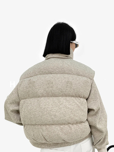 Chaqueta de Invierno para Hombre, Acolchada, con Capucha, Diseño de Lona, Impermeable, Transpirable, Gruesa, Cálida, para Adultos - Product Image 2