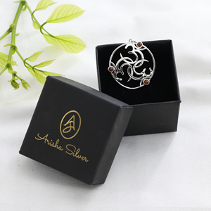 จี้ช่างฝีมือดีทำด้วยมือเงินแท้925สเตอริ่งคาร์เนเลียนเครื่องประดับทางจิตวิญญาณ - Product Image 4