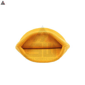 Vente en gros de bonnets unisexes vintage de haute qualité 100% acrylique, couleur unie, chauds, décontractés, pour l'hiver, personnalisables - Product Image 5