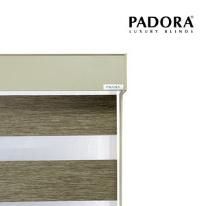 Stores zébrés WL-002 Top 0.75mm Premium 100% Stores arc-en-ciel en polyester, stores à rouleau pour fenêtre pour la décoration intérieure - Product Image 3