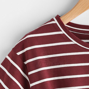 Summer Wear Cotton Made Women Crop Top T-shirts Taille personnalisée Femmes Crop Top T-shirts Style unique Femmes Crop Top T-shirts - Product Image 5