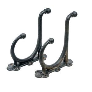 Cast Iron <b>Wall</b> Hooks <b>Mounted</b> Coat Hook Vintage for Home Farmhouse Coats Bags Hats <b>Towels</b> Use - Product Image 3