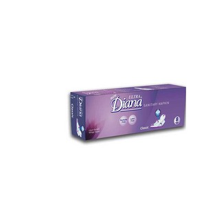 Nouvelles serviettes hygiéniques Ultra Diana Air Active & Dry Soft au prix de gros, serviettes hygiéniques pour femmes - Product Image 5