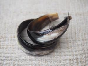 Boucles d'oreilles en corne de buffle pour filles, boucles d'oreilles pour femmes, bijoux en corne, corne naturelle pour femmes, haute qualité - Product Image 5