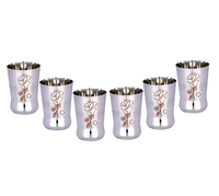 Ensembles de verre en acier inoxydable hautement poli Plusieurs accessoires pour boire de finition Excellente qualité Meilleure vente