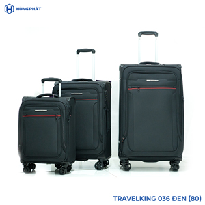 Affordable Price <b>Trolley</b> Bag Luggage 036 Soft Luggage Super-Large Compartment Hard Shell Travel <b>Suitcases</b> Hung Phat Wholesaler - Product Image 5