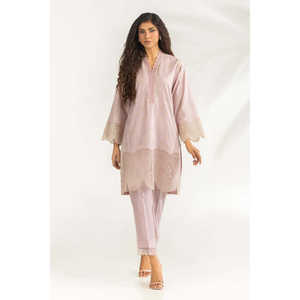 ชุดเซ็ตผ้าชีฟองปักลายแคมบริก รุ่น IPST-77138 เสื้อแขนสามส่วนและกางเกงขายาวทรงเข้ารูป ไซส์ XXL สำหรับฤดูใบไม้ผลิ/ฤดูร้อน - Product Image 6