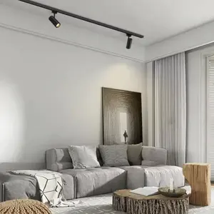 ไฟติดราง ChicLumen รุ่นโมเดิร์นชิค LED 220V แบบแม่เหล็ก สำหรับสำนักงาน/ซูเปอร์มาร์เก็ต/โรงงาน พร้อมตัวเรือน PC และชิป COB - Product Image 1