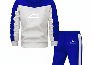 Unisex Heavy Fleece Breathable Anti-Bacterial Sporty Hooded Tracksuit | Custom 100% Cotton Solid Full-Length Jogger Set | Winter - Product Image 6