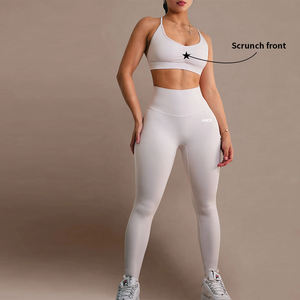 <b>Women</b> Yoga Set Workout Fitness Gym Wear Yoga Set Gym Clothing Breathable Yoga Set For <b>Women</b> - Product Image 6