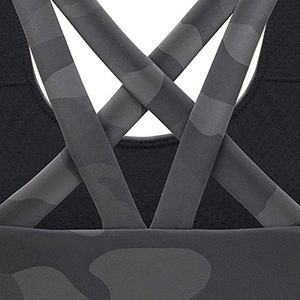 <b>Women's</b> High Quality Lightweight Breathable Adjustable Sports Bra Custom Made Fitness Wear-Plain Design Yoga Top - Product Image 6