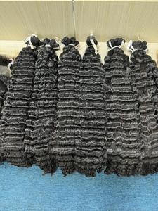 Extensión de cabello Remy vietnamita virgen Super doble dibujado profundo ondulado estilo tejido cabello humano crudo - Product Image 4