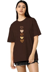 EVER GLOW Women's Solid Color Drop Shoulder <b>Turtleneck</b> T-Shirt Regular Fit Short Sleeve 100% Cotton Knitted Breathable Summer - Product Image 3