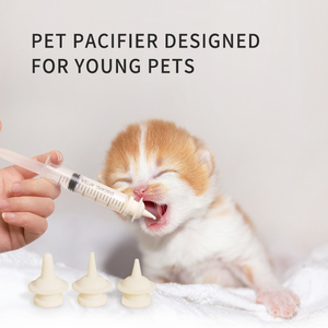 Kit d'alimentation <span class=keywords><strong>pour</strong></span> chatons Qbellpet, tétines d'alimentation <span class=keywords><strong>pour</strong></span> animaux de compagnie avec seringues <span class=keywords><strong>pour</strong></span> chatons et chiots nouveau-nés, sucette d'alimentation en silicone <span class=keywords><strong>pour</strong></span> animaux de compagnie - Product Image 2