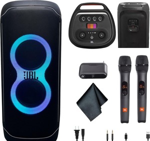 Altavoz Inalámbrico para Fiestas Sta-ge de 1100W con Dos Micrófonos, Sonido Envolvente, Garantía de 3 Años, Origen Estadounidense - Product Image 2