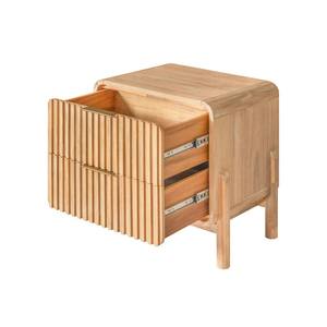 Mesita de noche Bohemia moderna de alta calidad, muebles de dormitorio de madera maciza con cajones hechos a mano en Vietnam para uso en la sala de estar - Product Image 4