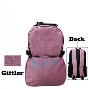 Sac de compétition de cheerleading haut de gamme, sac à dos de cheerleading scintillant avec base renforcée, grande capacité de rangement, sac de sport en maille respirante - Product Image 1