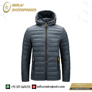 Nueva Parkas gruesas de algodón con capucha de otoño para hombre, chaqueta delgada informal a la moda, abrigo para hombre, venta al por mayor, chaqueta impermeable cálida para hombre 2020 - Product Image 5