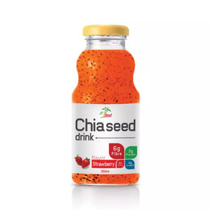 Échantillon gratuit 290ml de boisson aux graines de chia VINUT avec mélange à saveur de fruits sans sucre faible en gras fabricant de boissons OEM - Product Image 3
