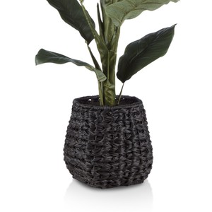 Pot de fleurs en jacinthe d'eau de haute qualité pour la décoration de jardin et de maison, panier tissé à la main - Product Image 2