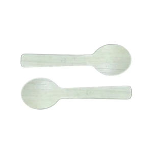 Vente en gros de couverts jetables écologiques biodégradables en feuille de palmier petites cuillères en bois compostables pour les mariages et les fêtes Desserts - Product Image 4