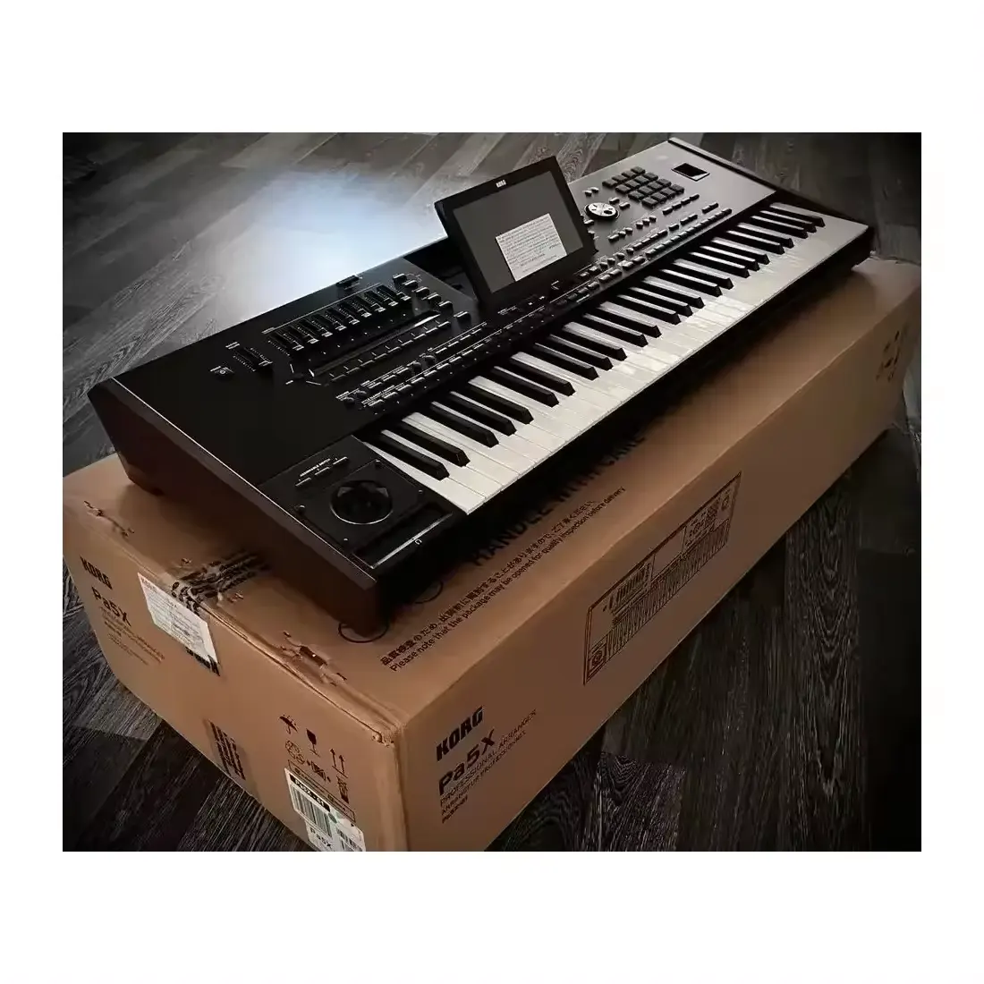 "Korg Pa5X-76 tastiera arrangiatore professionale a 76 tasti | Strumento avanzato di produzione musicale e Performance"