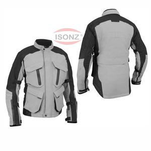 Chaqueta de motocicleta Unisex negra hecha a medida Adventure Touring Sportswear CE aprobado protección blindada impermeable transpirable - Product Image 3