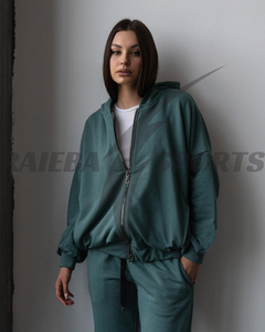 Ensemble de survêtement unisexe personnalisé de qualité supérieure 2026, 100 % coton, avec capuche imprimée, pour l'été, disponible toutes tailles - Product Image 3