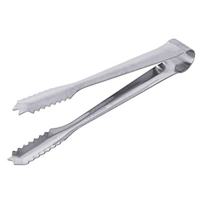 ที่คีบน้ำแข็งสเตนเลสสตีล304คุณภาพสูงสำหรับโรงแรมอุปกรณ์เสริมเครื่องคนค็อกเทลค็อกเทลบาร์เครื่องปั่นน้ำแข็ง - Product Image 1