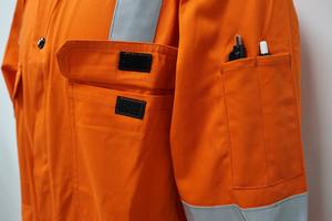 Jumpsuit 100% Cotton Flame Retardant Work Overalls Uniform Workwear Hi Vis Working Coverall <b>Reflective</b> <b>Safety</b> <b>Clothing</b> - Product Image 5