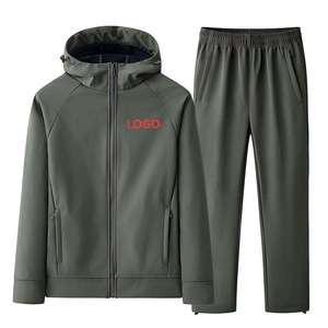 Streetwear High Quality Eco-Friendly Plus Size Sportswear Track Suits Active Stretch Breathable Quick Dry Unisex 2-Piece - Product Image 1