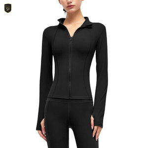 Training Ready Women Gym <b>Jackets</b> <b>Lightweight</b> Slim Fit Zip Up Gym Fitness Wear <b>Running</b> Workout Activewear Wholesale Sports <b>Jacket</b> - Product Image 1