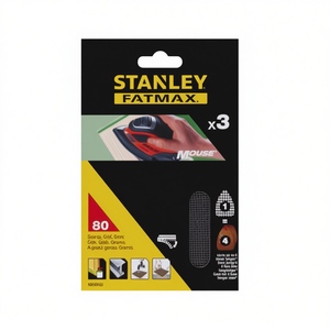 Feuilles de ponçage en maille multi-paquet Stanley pour abrasifs à velcro - Product Image 2