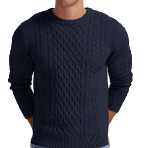 OEM pull en tricot jacquard tricots à la mode en coton design personnalisé vente en gros de pullover pour hommes et femmes - Product Image 5