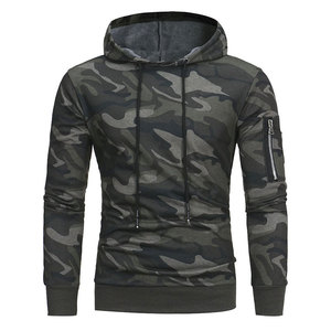 New Style <b>Men</b> Camouflage Hoodies For Winter Wear Unisex Streetwear Custom Logo <b>Men</b> Cotton Hoodies - Product Image 2