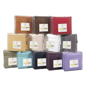 Ensemble de draps queen 6 pièces, draps en bambou queen size, poches profondes 18 "draps de lit rafraîchissants écologiques sans plis - Product Image 6