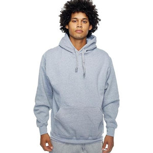Vente en gros de sweatshirts à capuche Bella + en toile nouvelle couleur unie pull d'automne et d'hiver pour hommes sweat à capuche décontracté sweat-shirt - Product Image 5
