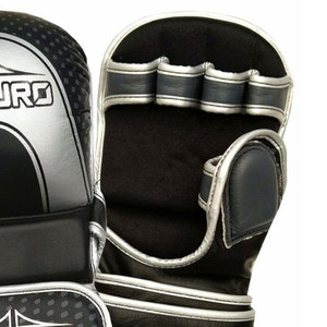 MMA – gants de sport de Combat, noir mat, MMA d'entraînement, de boxe, de frappe thaï, sac, gants UFC personnalisables - Product Image 2
