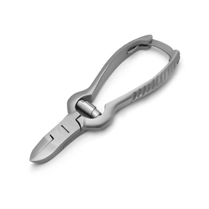 Coupe-ongles en acier inoxydable robuste, courbé/droit, à mâchoires larges, pour ongles épais, poignée antidérapante, outil de pédicure professionnel - Product Image 1