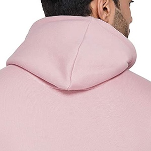 Wholesale Men's <b>Black</b> Winter Fleece <b>Hoodie</b> Long Sleeve Cotton Pullover Custom Logo OEM Printed <b>Plain</b> Dyed Solid Fashion Clothing - Product Image 5