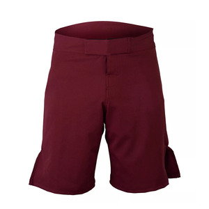 Short de yoga pour homme taille haute à séchage rapide avec fermeture éclair et poche pour les mains Short de yoga écologique décontracté à motif solide avec logo personnalisé - Product Image 6