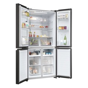 Refrigerador Congelador Multidoor No Frost de Acero Inoxidable Negro SERIE 3 HCR3818ENPT Clase E (83.3x65x181.5cm) - Product Image 5