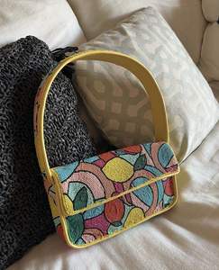 Custom Embroidery Cotton Bag with <b>Sling</b> Belt - Product Image 5